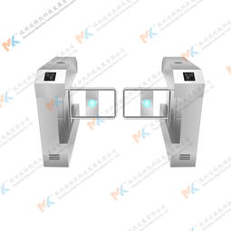 深圳人行通道桥式斜角摆闸MT B404 集门禁、人脸识别与考勤于一体的高效通行解决方案